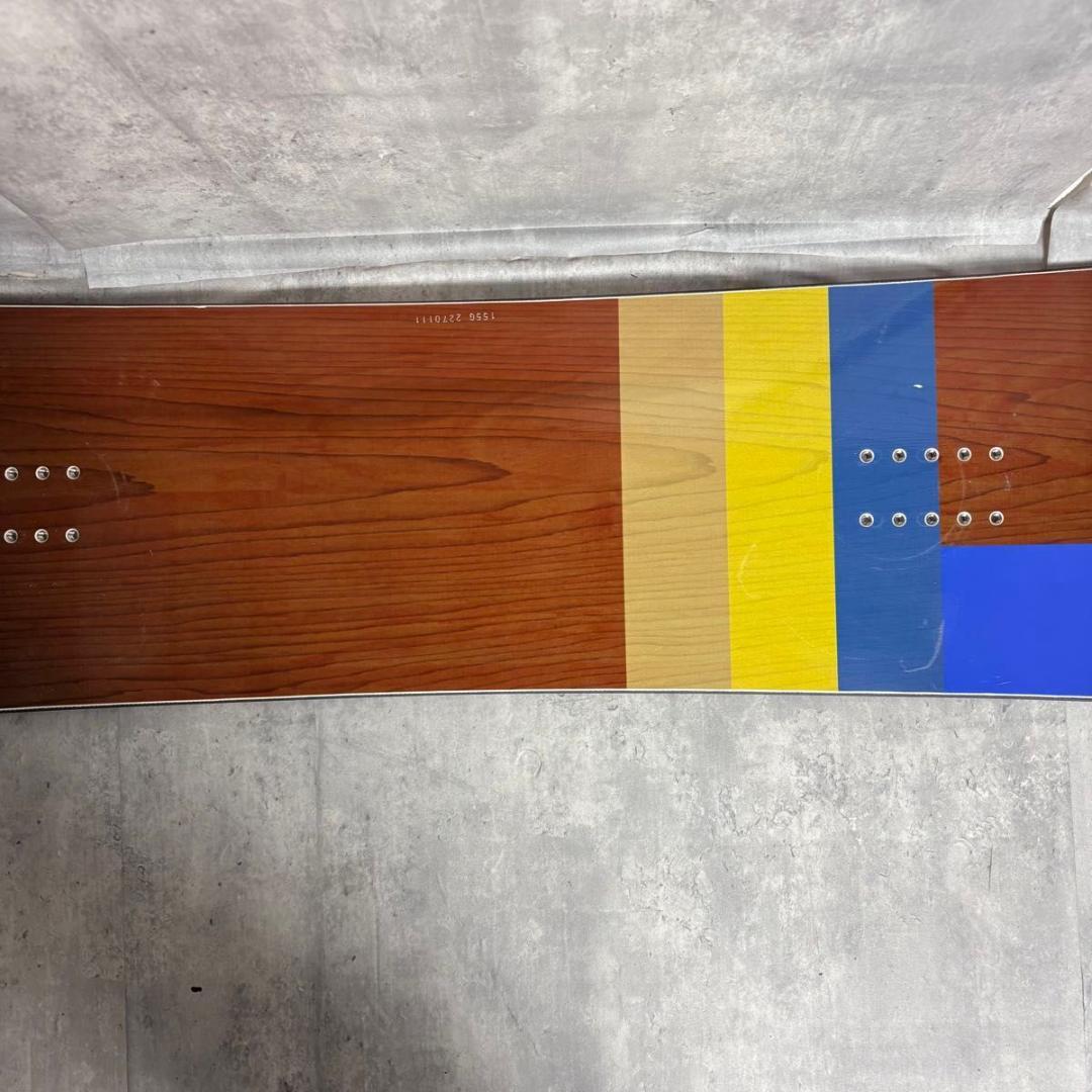 良品 SLANT PURE 155cm スノーボード メンズ 板 グラトリ