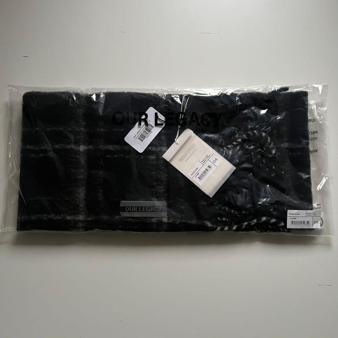 【モーガン 着用】OUR LEGACY 24AW マフラー新品未開封