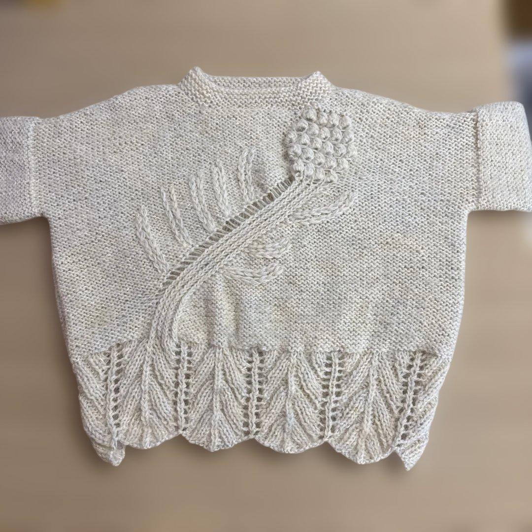 三國万里子　ミクニッツ　フキノトウのセーター