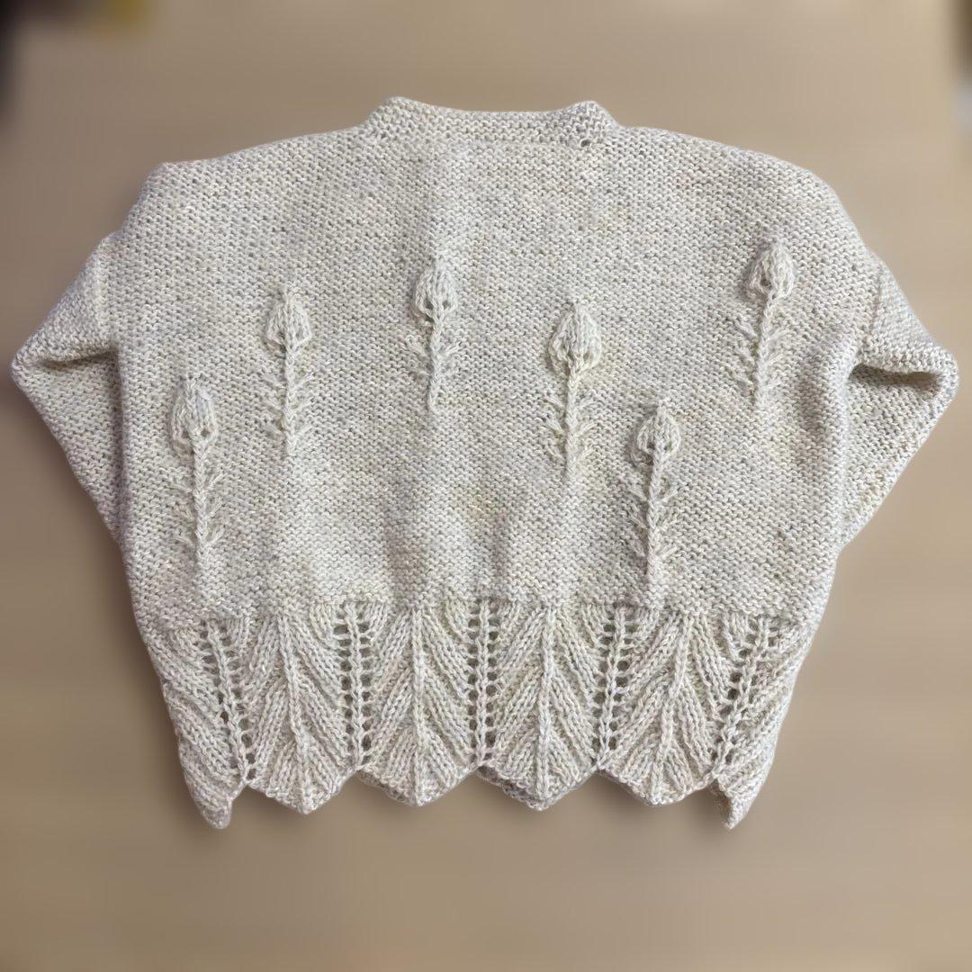 三國万里子　ミクニッツ　フキノトウのセーター