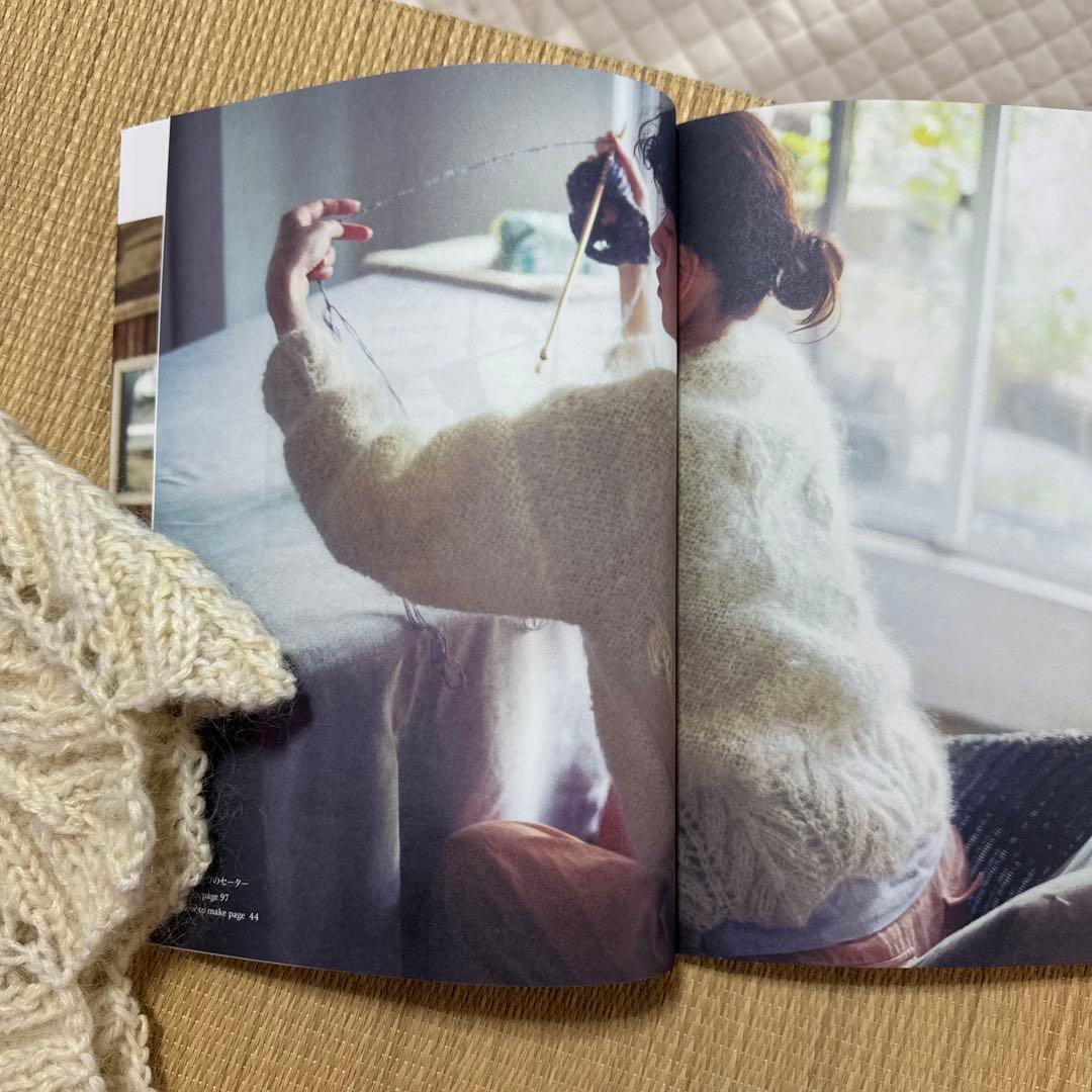 三國万里子　ミクニッツ　フキノトウのセーター