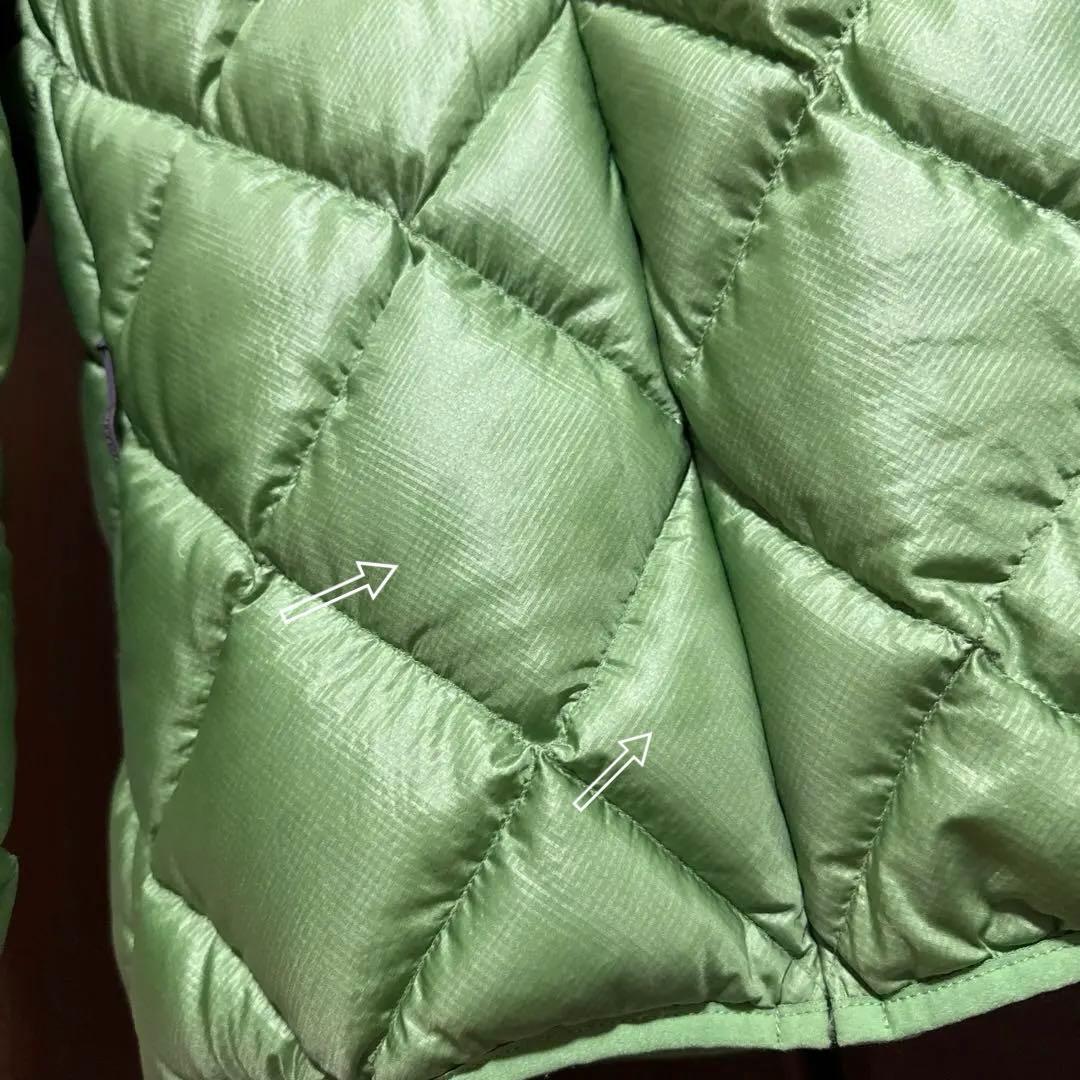モンベル800FPライトアルパインダウンパーカWomen’s グリーン　L