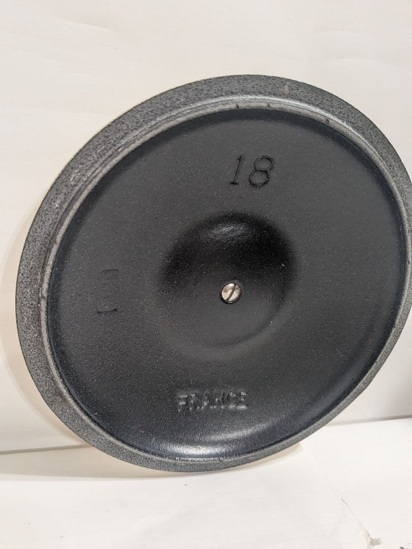 ル・クルーゼ　ココットエブリィ　インナーリッド付き　16cm　クリーム