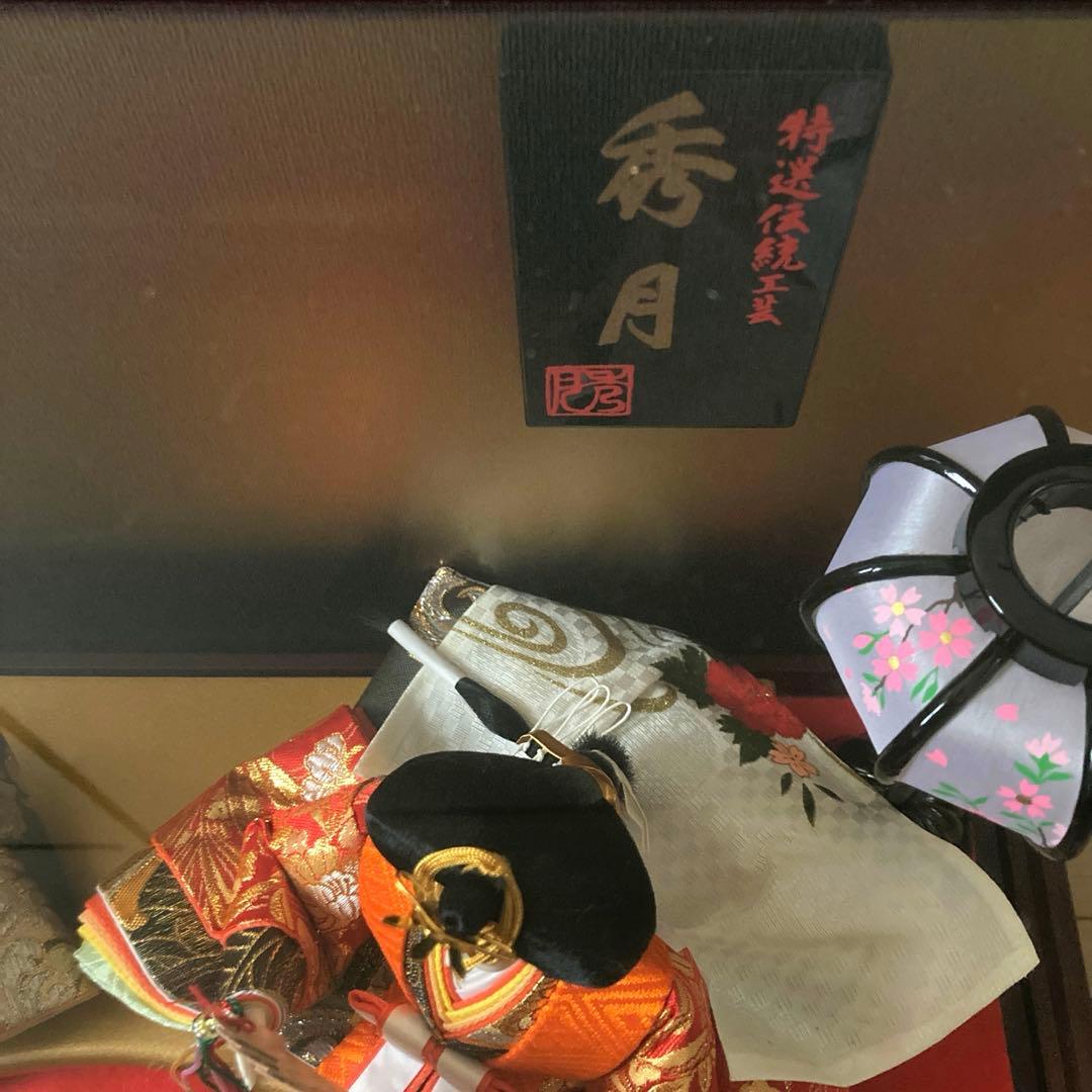 雛人形　人形の秀月　柳-2人【美品】