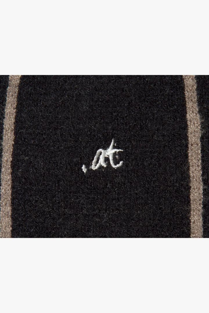 .at 高野洸 Stripe Jacquard Knit Long Skirt