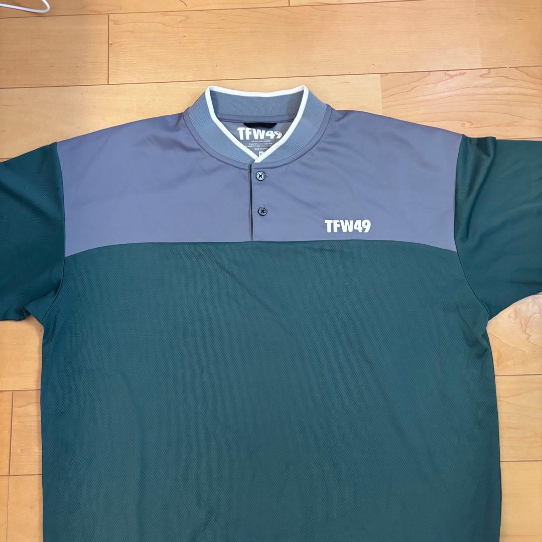 【TFW49】COLLAR LESS LINE POLO