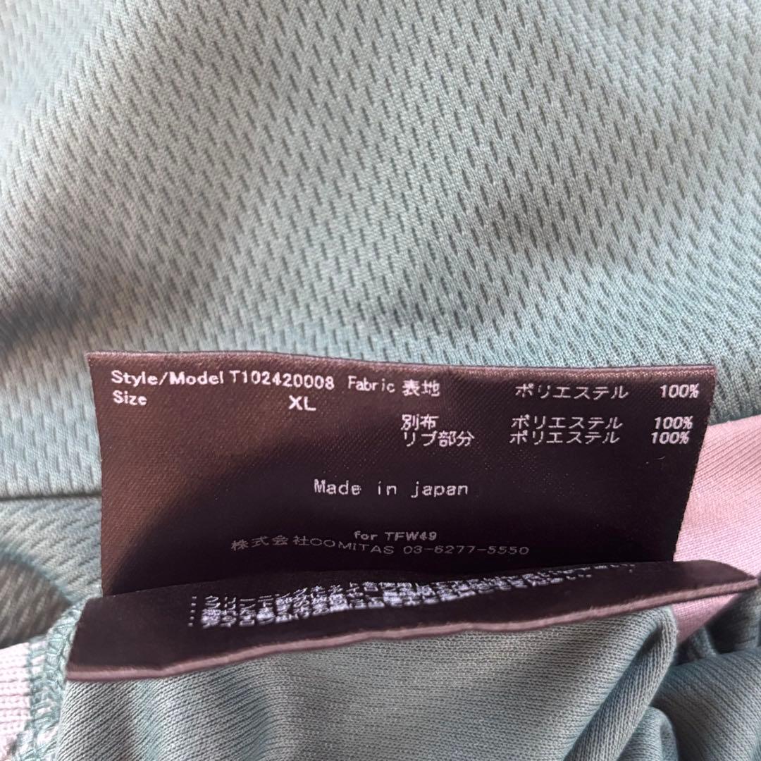 【TFW49】COLLAR LESS LINE POLO