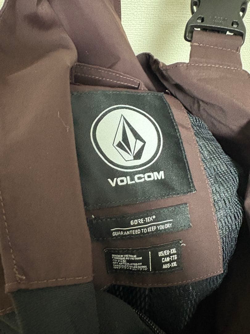hide VOLCOM ボルコム ビブパンツ ゴアッテクス2L XXL