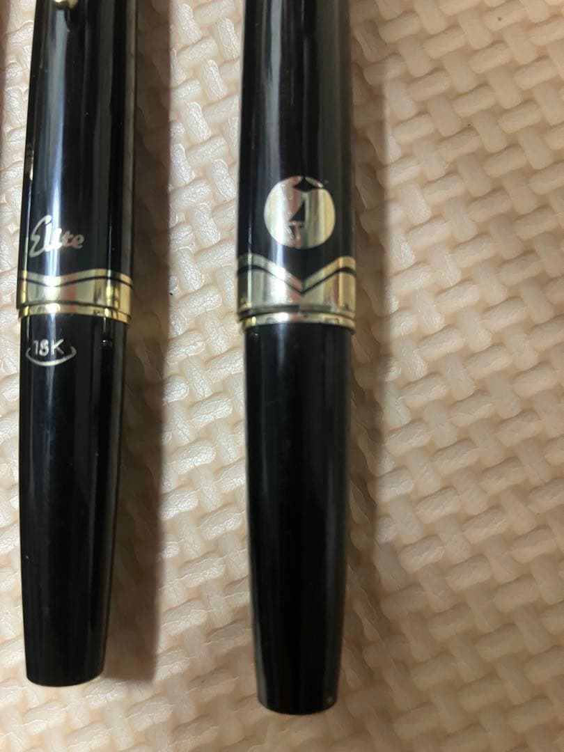 PILOT 18K 14K万年筆 3本セット➕替えインク9本付き