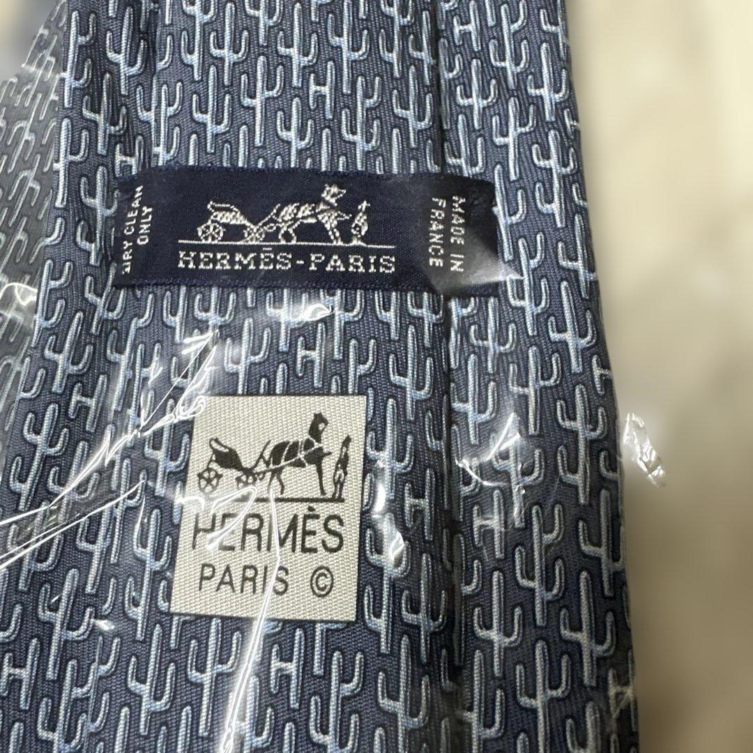 未使用 エルメス HERMES ネクタイ