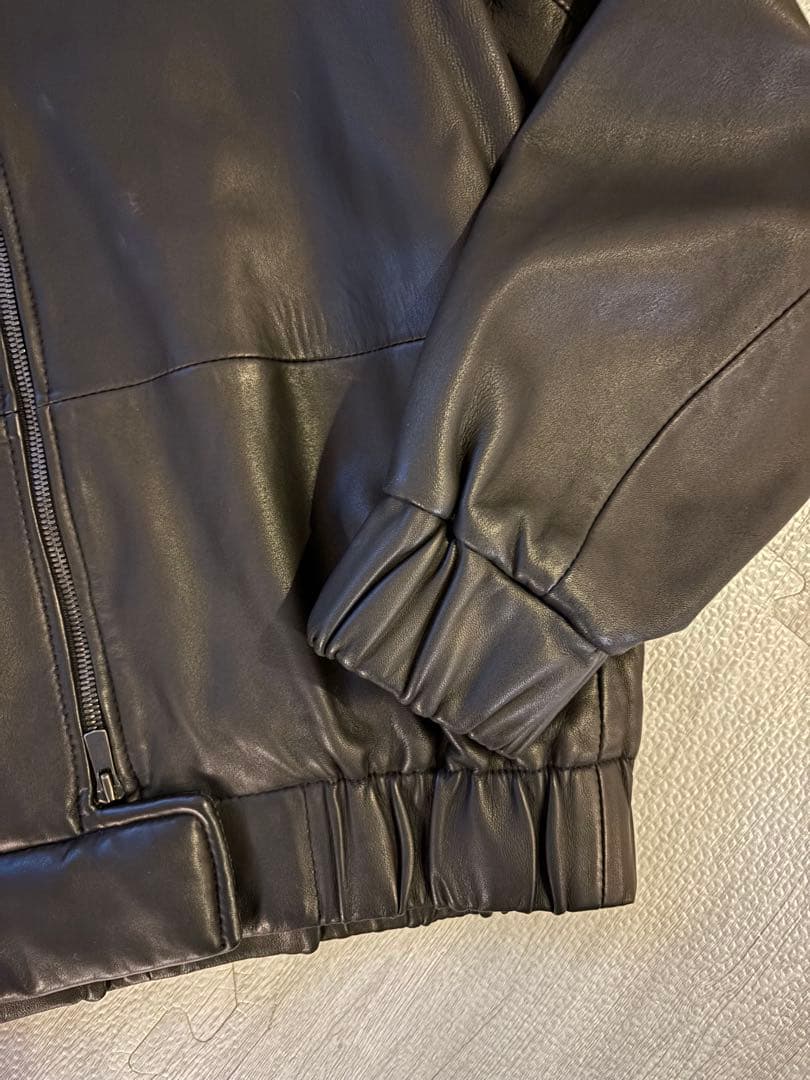 ロンハーマン　ライダースジャケット　ノーカラー