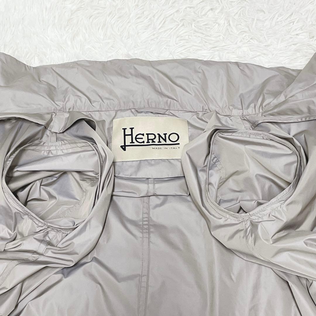 HERNO ヘルノ ライトコート ライトアウター 撥水 ロング丈 人気 高級