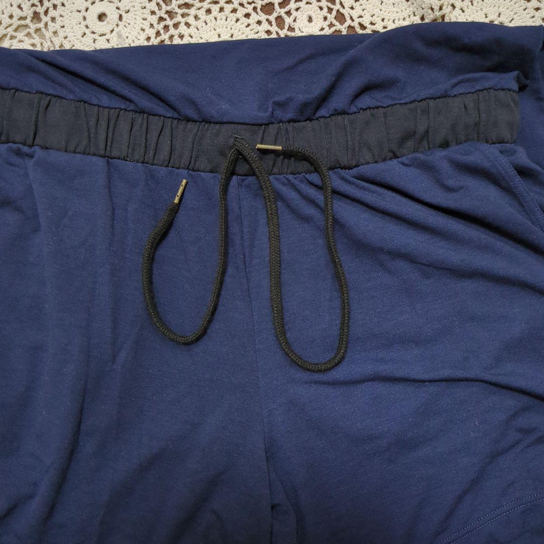 cherir 美品Chacotショートオールとネイビートップスおまとめ2点