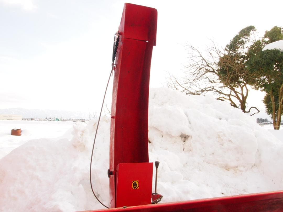 トラクター用スノーラッセルOGAWA。富山、石川、金沢