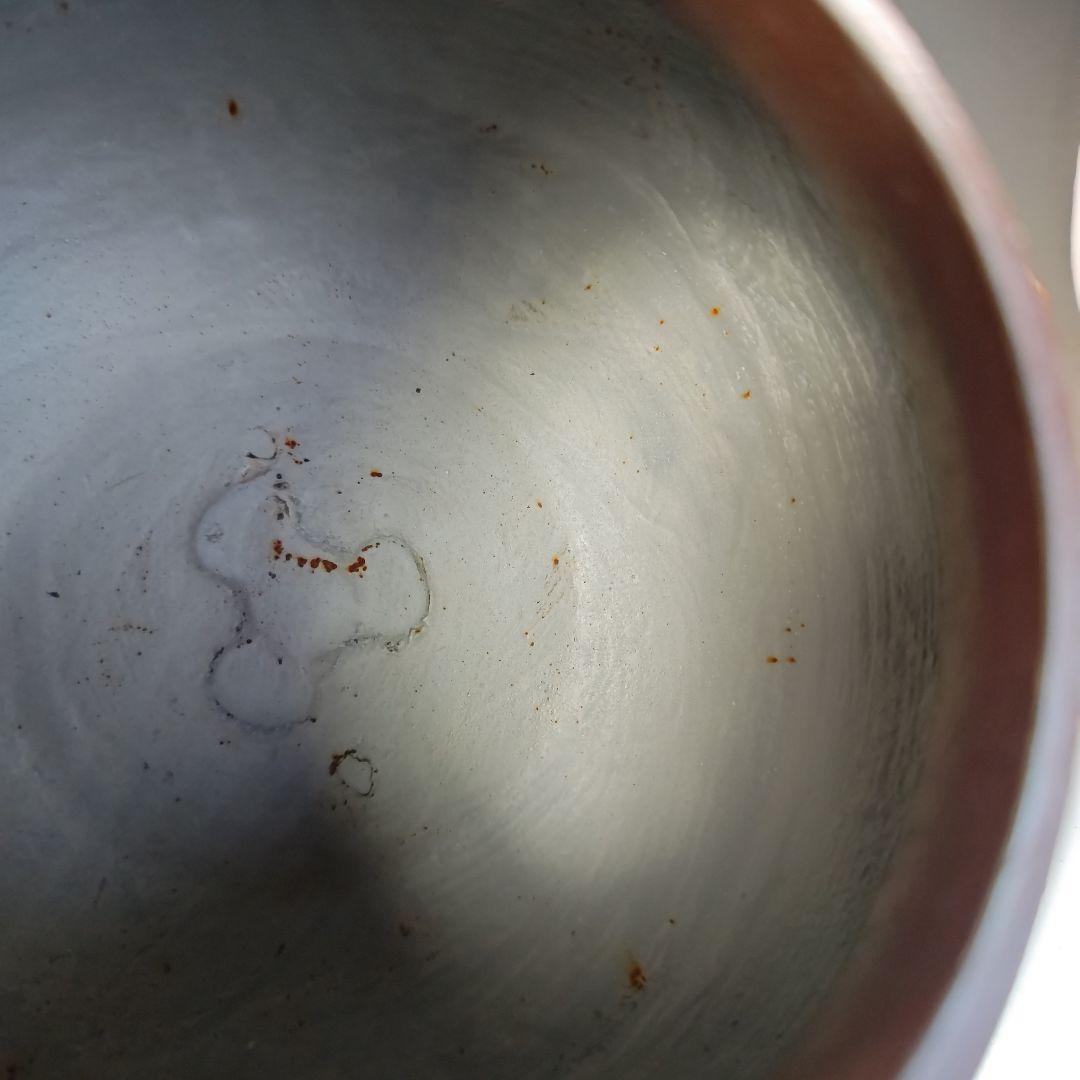 イ762 釜『横倉　嘉山』『浜松紋真形釜　共箱』鉄釜　釜鐶付　茶道具