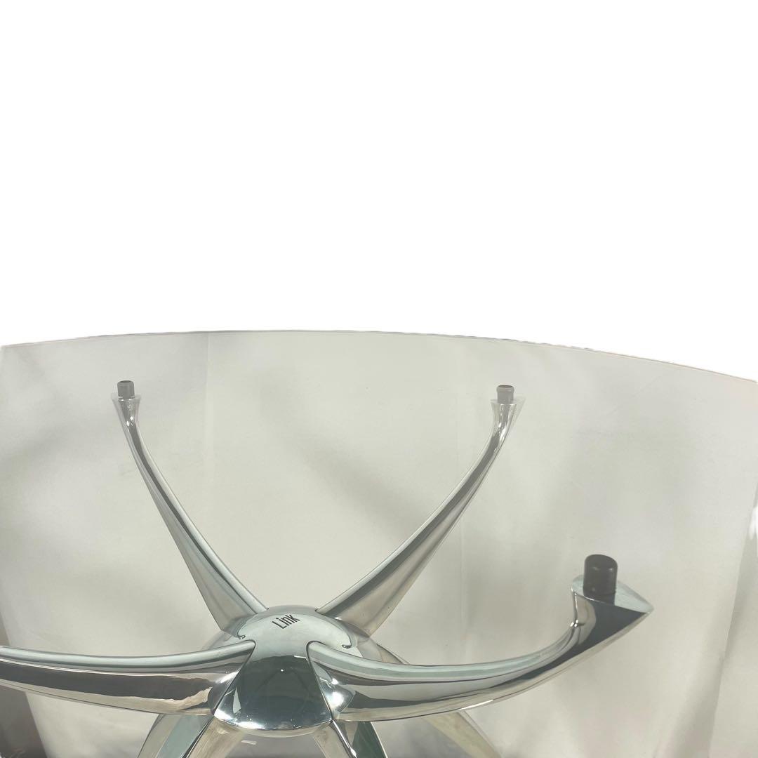 HR462 【Link】アダル ADAL リンクテーブル　ガラステーブル