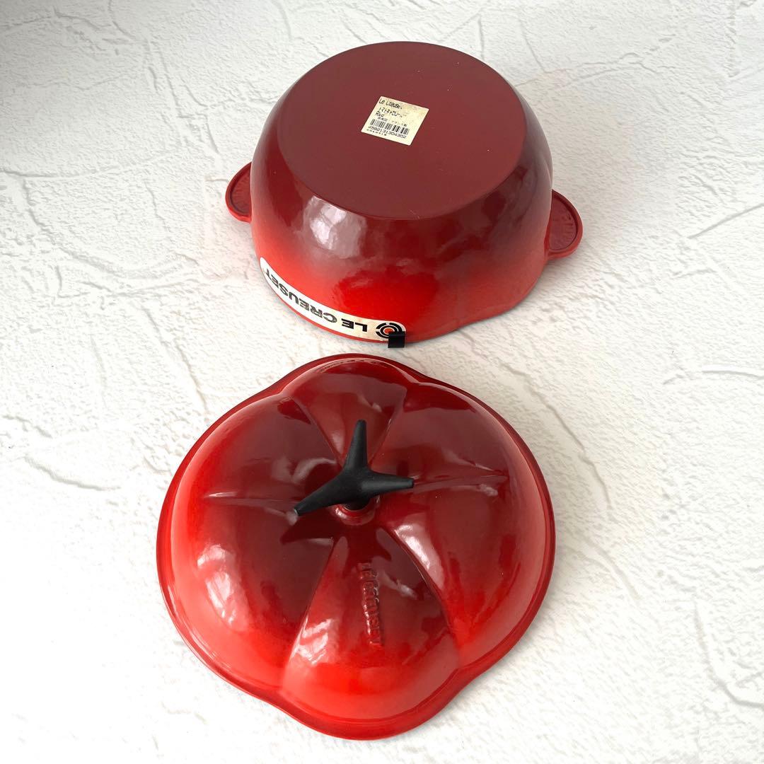 【新品未使用品】LE CREUSET ル・クルーゼ 21センチ トマト