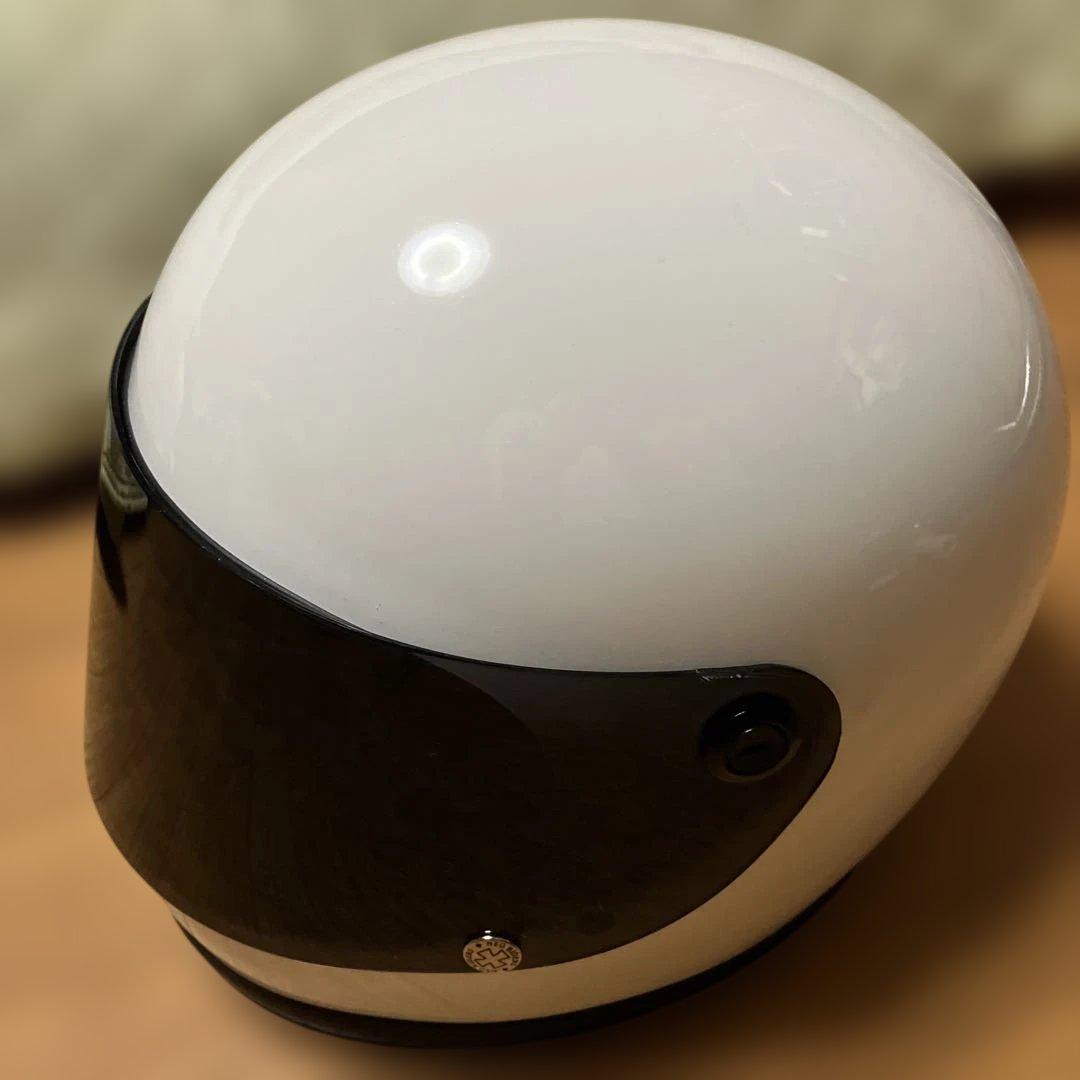 石野商会OS75⭐️レトロフルフェイス⭐️ヘルメット⭐️ホワイト⭐️族ヘル⭐️