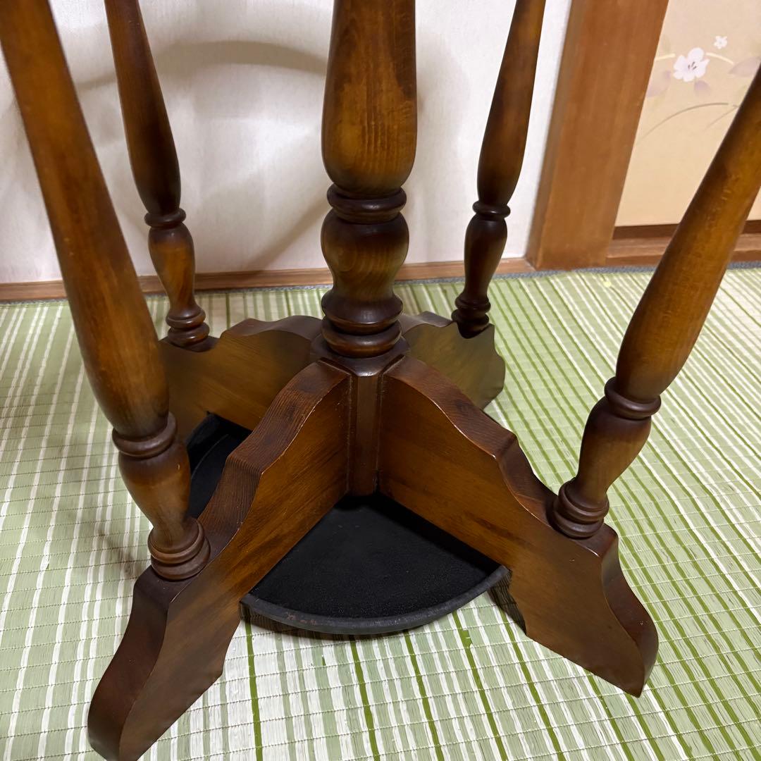 カリモク ポールハンガー コートハンガー 傘立て　帽子掛昭和　レトロ　オールド