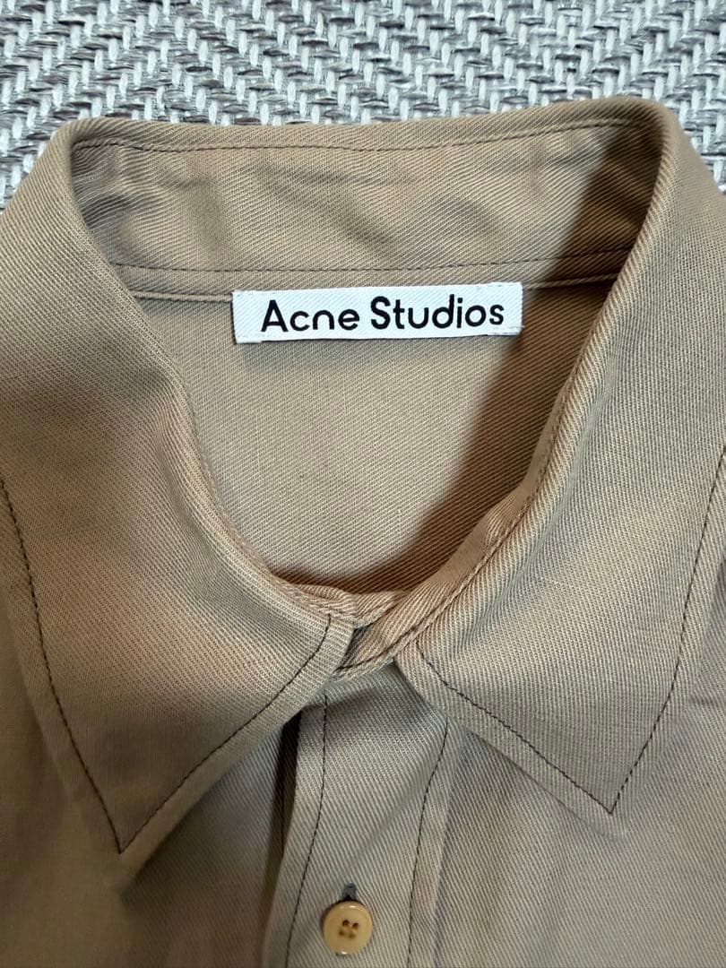 Acne Studios ベージュシャツ　46