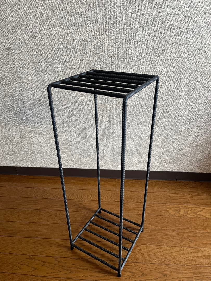 アイアン　マルチスタンド　高さ65cm ラック　花台　無骨インダストリアル