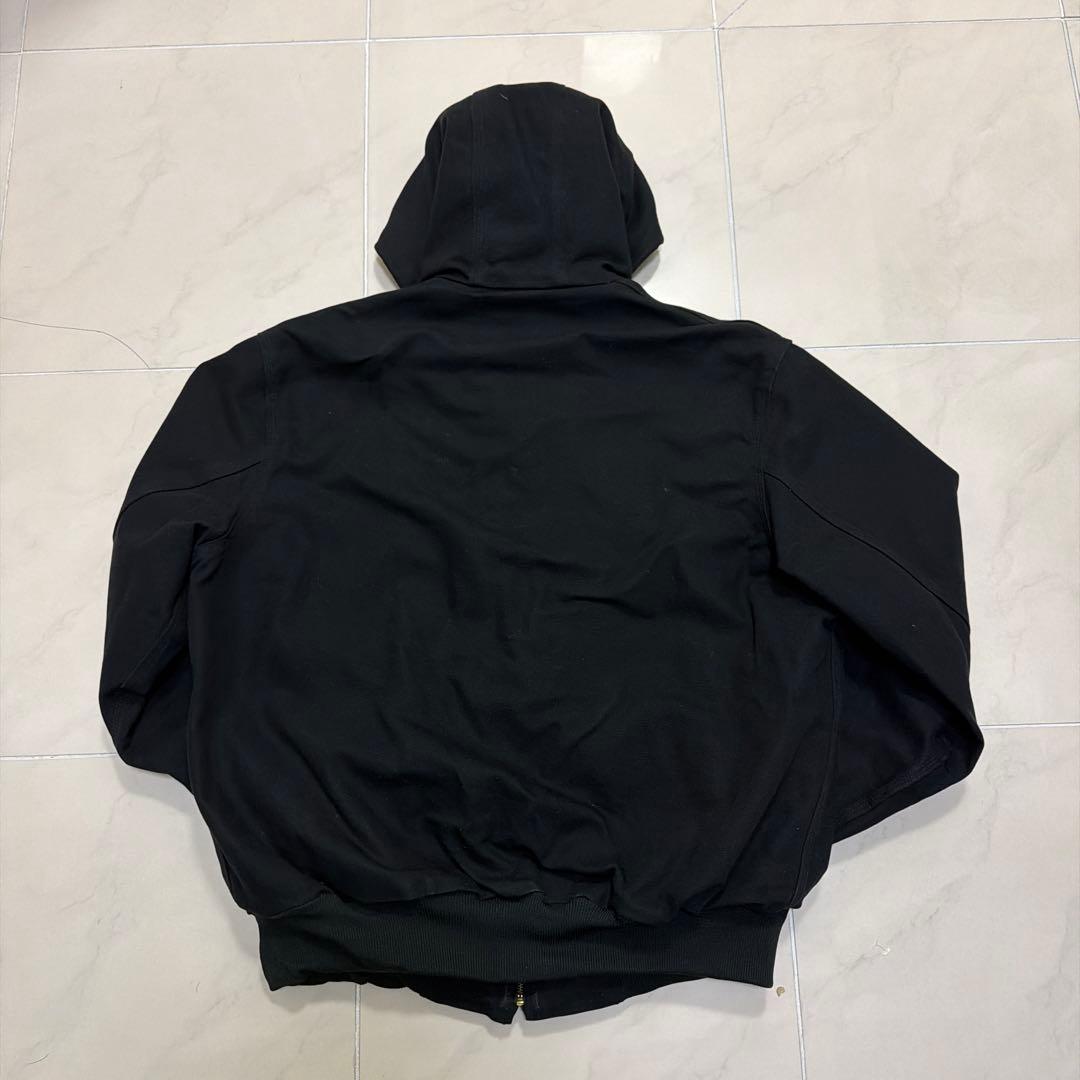 s*様 カーハート ダック生地 アクティブジャケット　ブラック　USA製　生産終