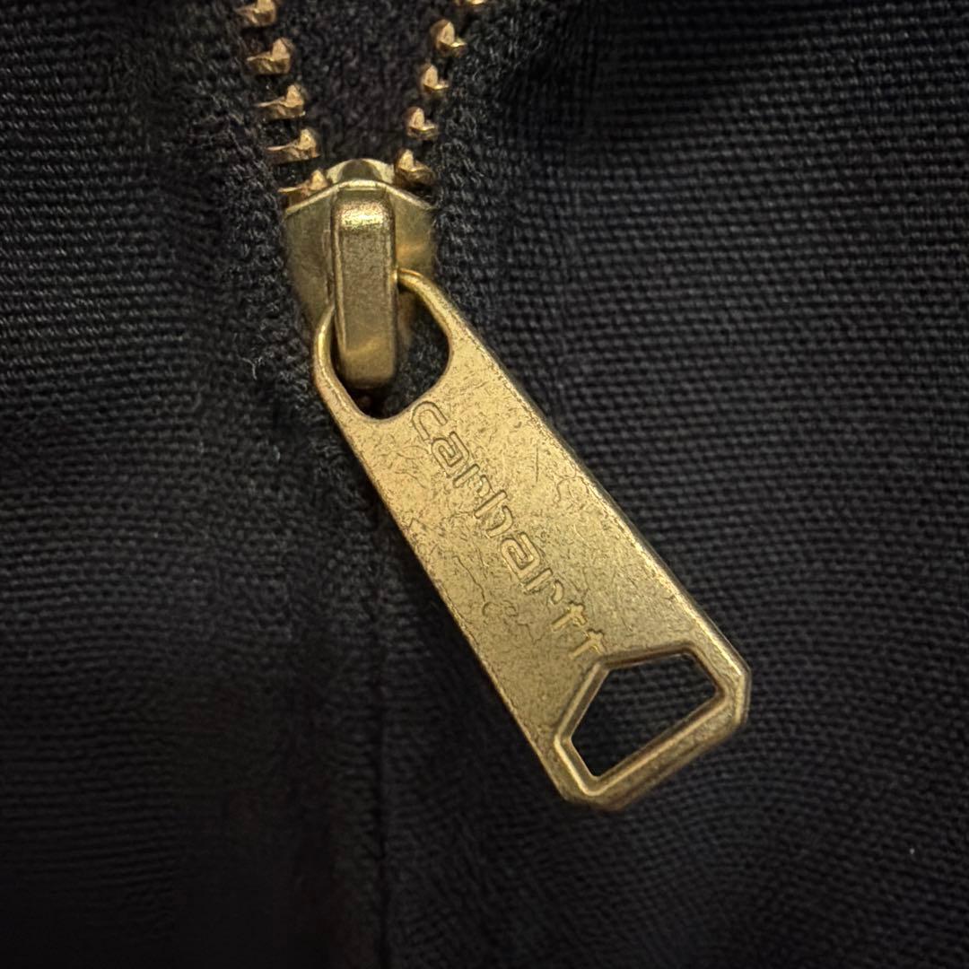 s*様 カーハート ダック生地 アクティブジャケット　ブラック　USA製　生産終