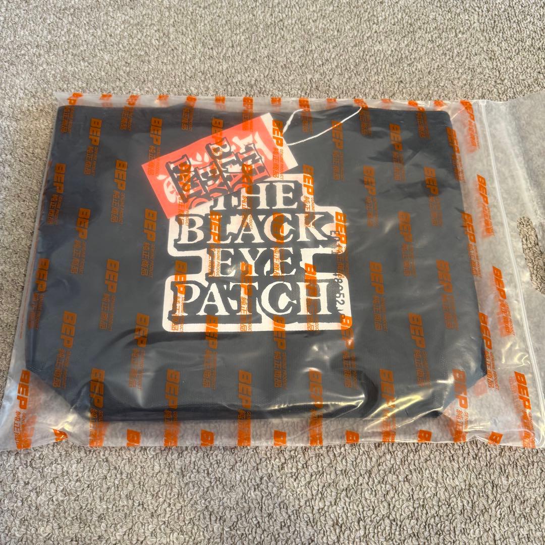 【新品・M】BLACK EYE PATCH OG LABEL TOTE BAG