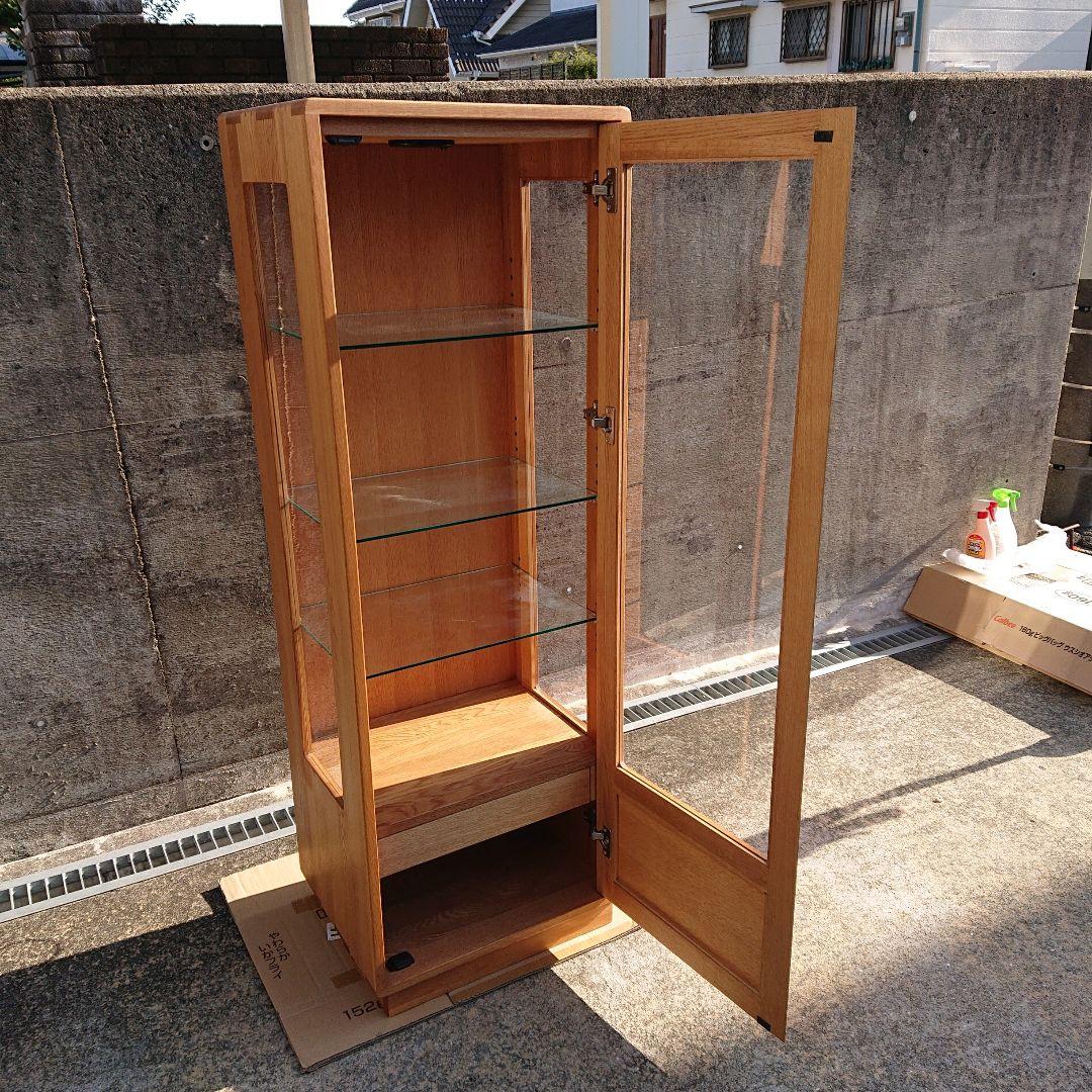 起立木工　高級キュリオケース　写真 お酒 キャラクター 他ディスプレイに