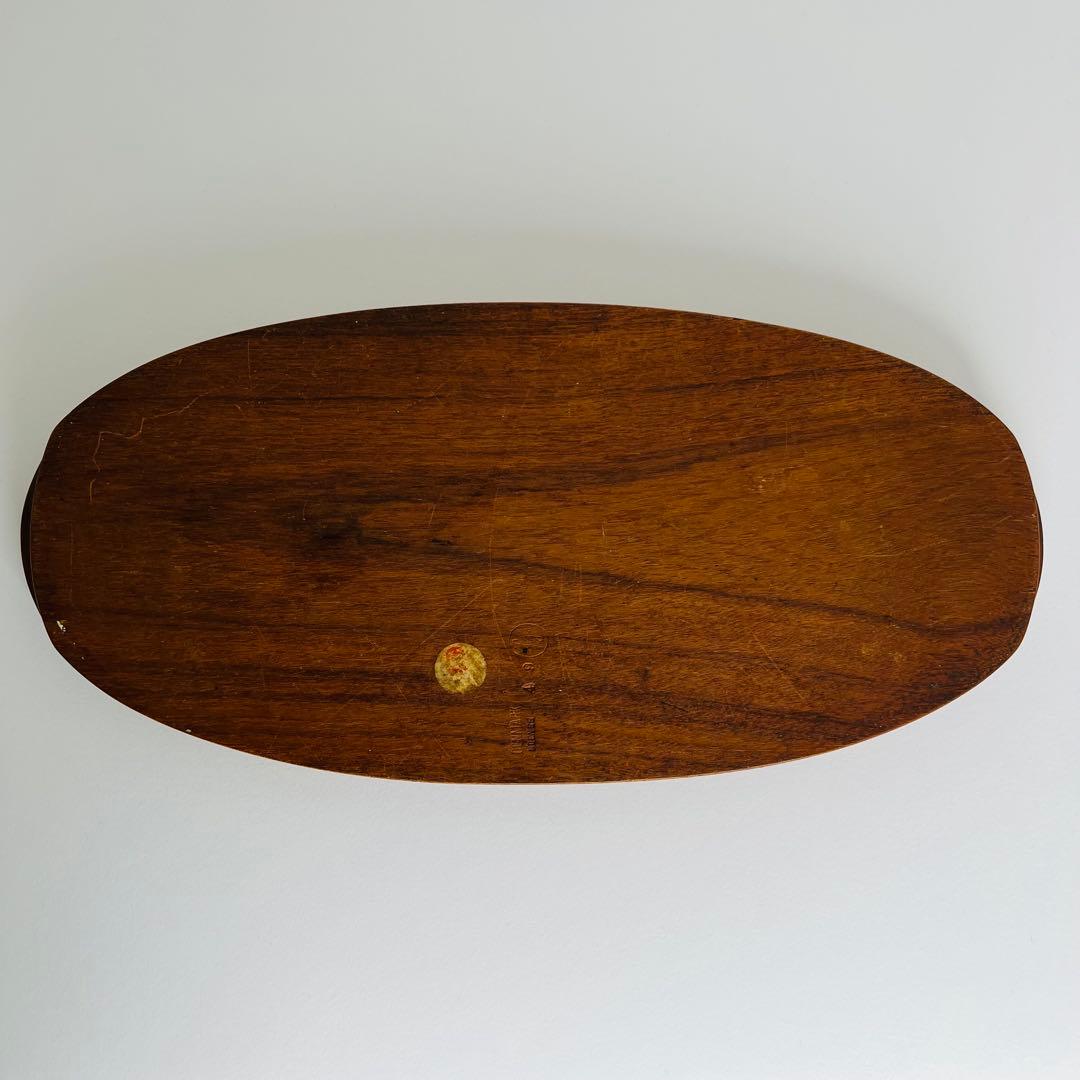 Laur  木製トレー 刻印＆当時デカール残存 ヴィンテージ