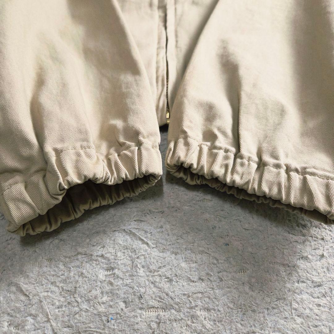 美品 ポロ ラルフローレン スイングトップ 三角タグ サイズL ベージュUSA製