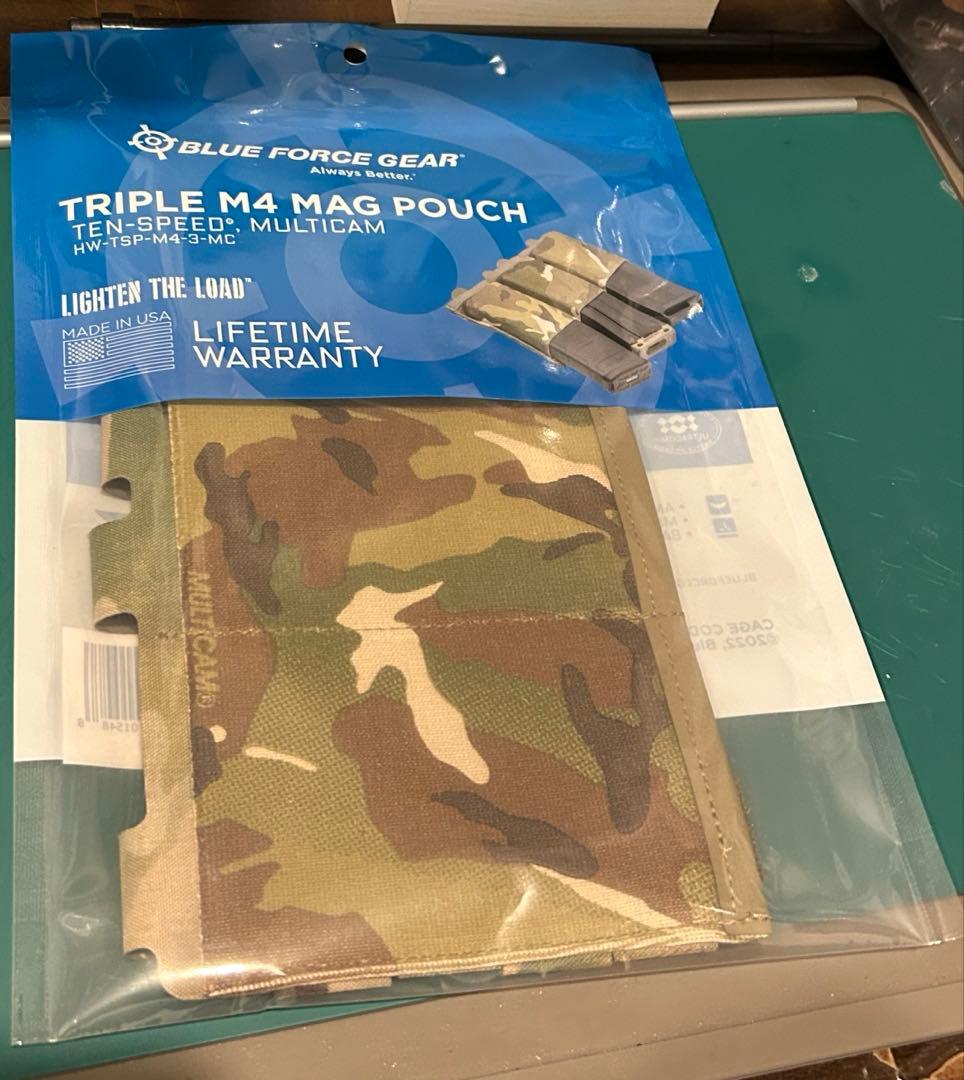 個人装備 BlueForceGear Ten-Speed TripleMag Pouch