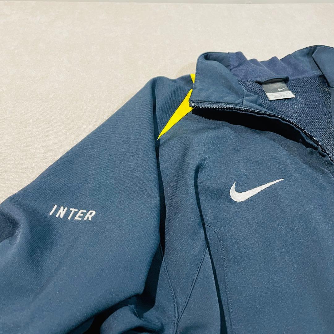 【00s!超美品】NIKEインテル・ミラノ　トラックジャケット　紺/Mサイズ
