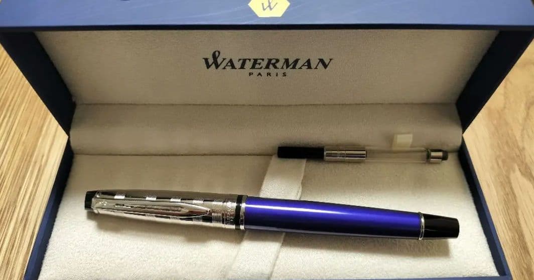 Waterman 万年筆 青