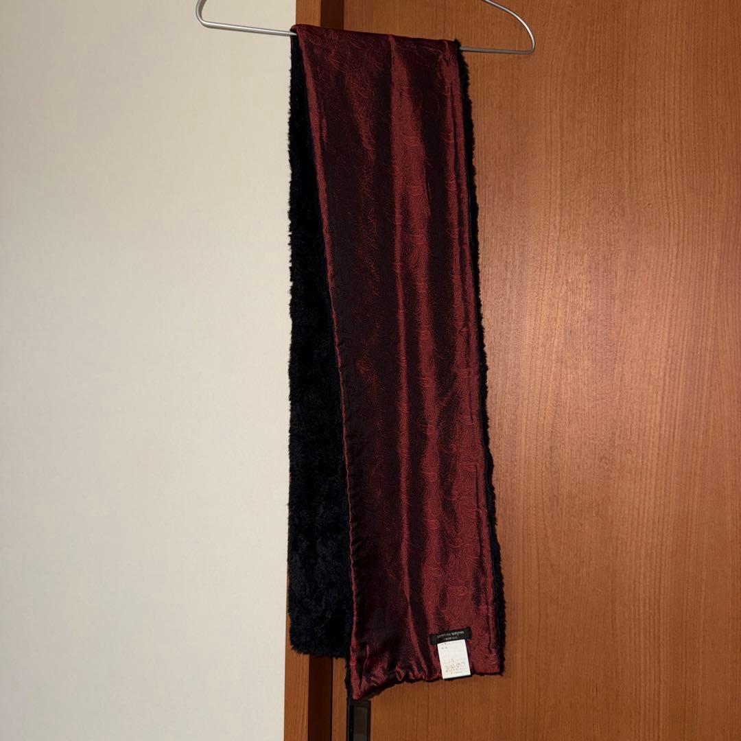 ギャルソン オム プリュス マフラー ベロア ペイズリー 柄 アーカイブ 田中