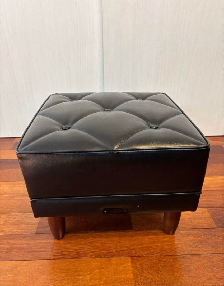 カリモク60オットマンスタンダードブラック