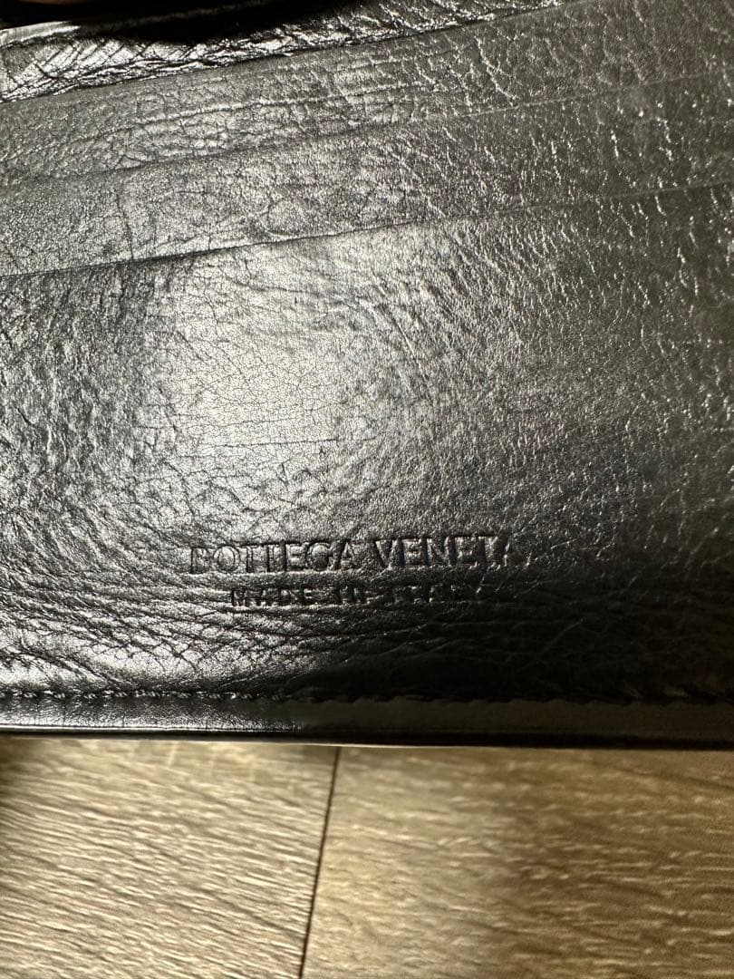 Bottega Veneta カセット パース付き二つ折りウォレット