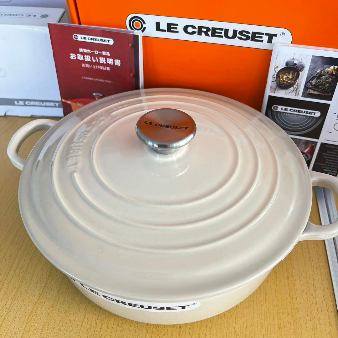 新品⭐️ル・クルーゼ ココットジャポネーズ 24㎝⭐️すき焼きSUKIYAKI