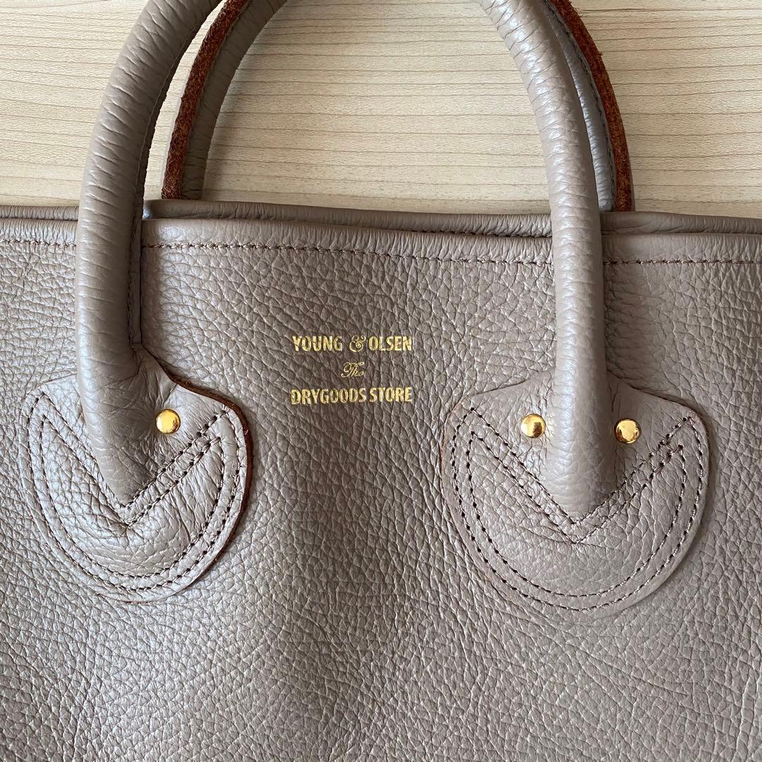YOUNG & OLSENレザートートバッグ M ヤングアンドオルセンビームス