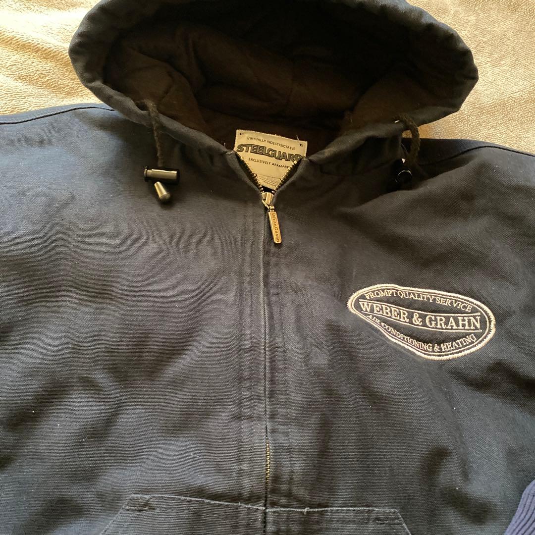 STEELGUARD アクティブジャケット ダックジャケット ネイビー