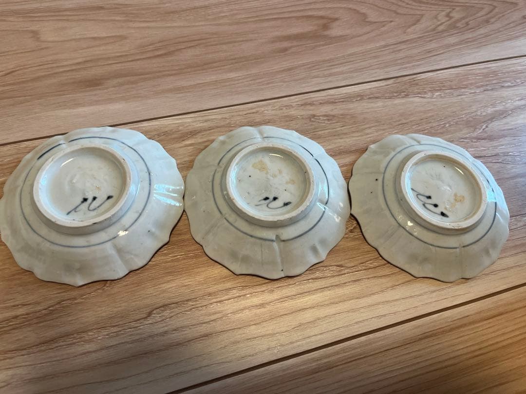 佐藤もも子さん　すみれ　小皿3枚セット