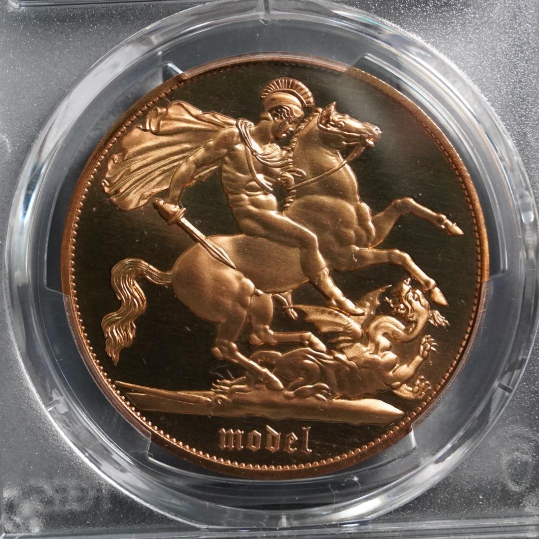 1851 ゴシッククラウン PCGS PR67DCAM 銅貨 INAレトロ