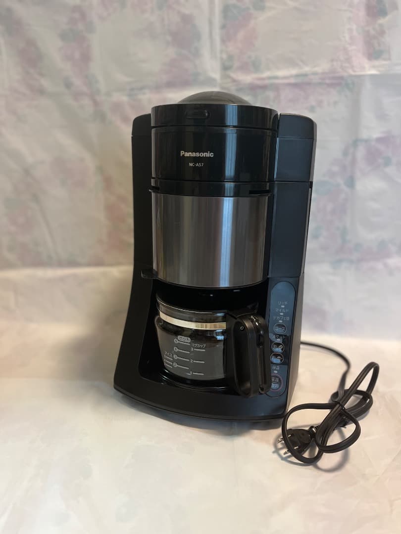 ジ*ョ様 Panasonic NC-A57 コーヒーメーカー ブラック