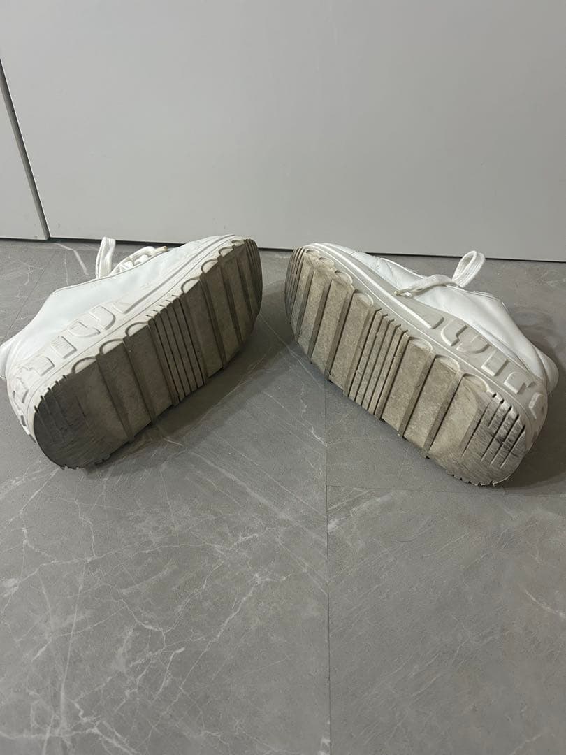 miumiu/レザースニーカー/厚底