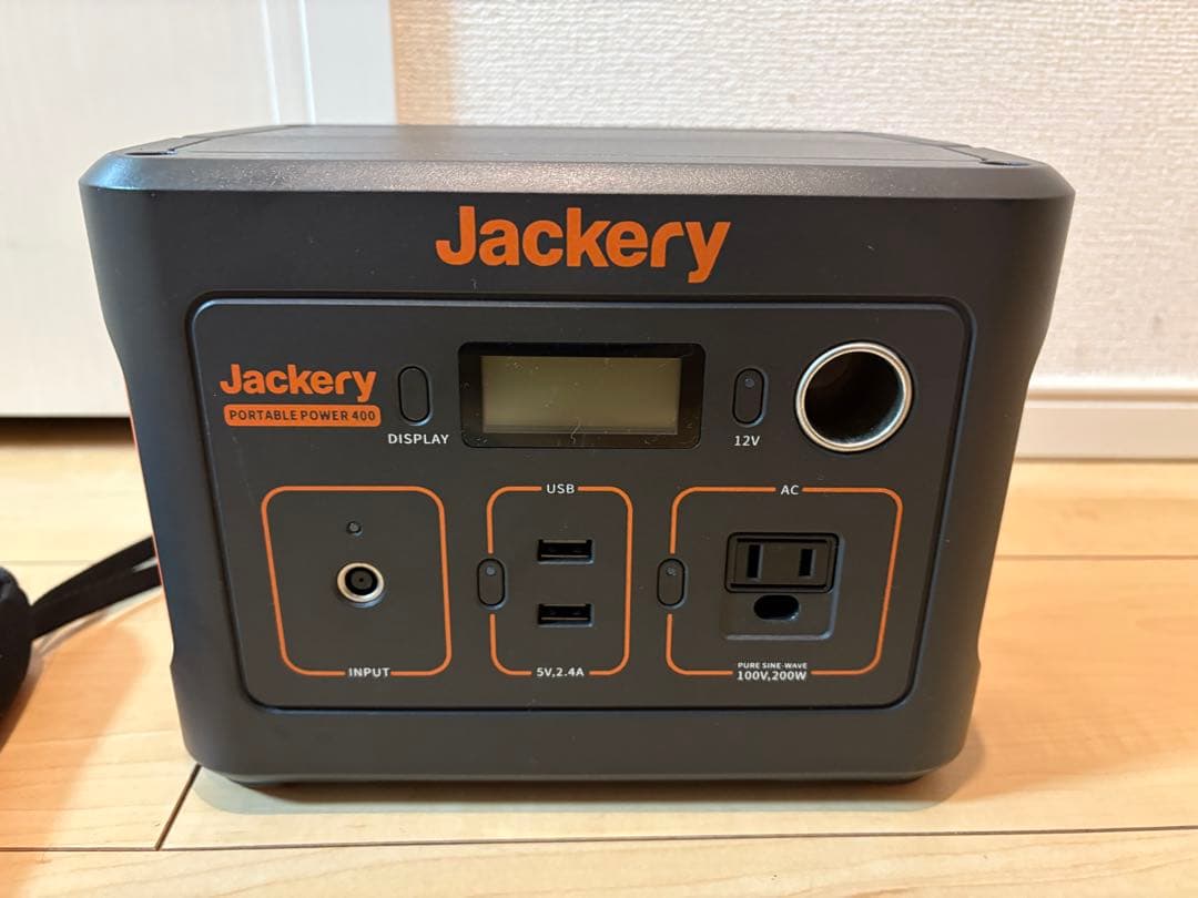 【2日間限定価格】Jackery 400 ポータブル電源