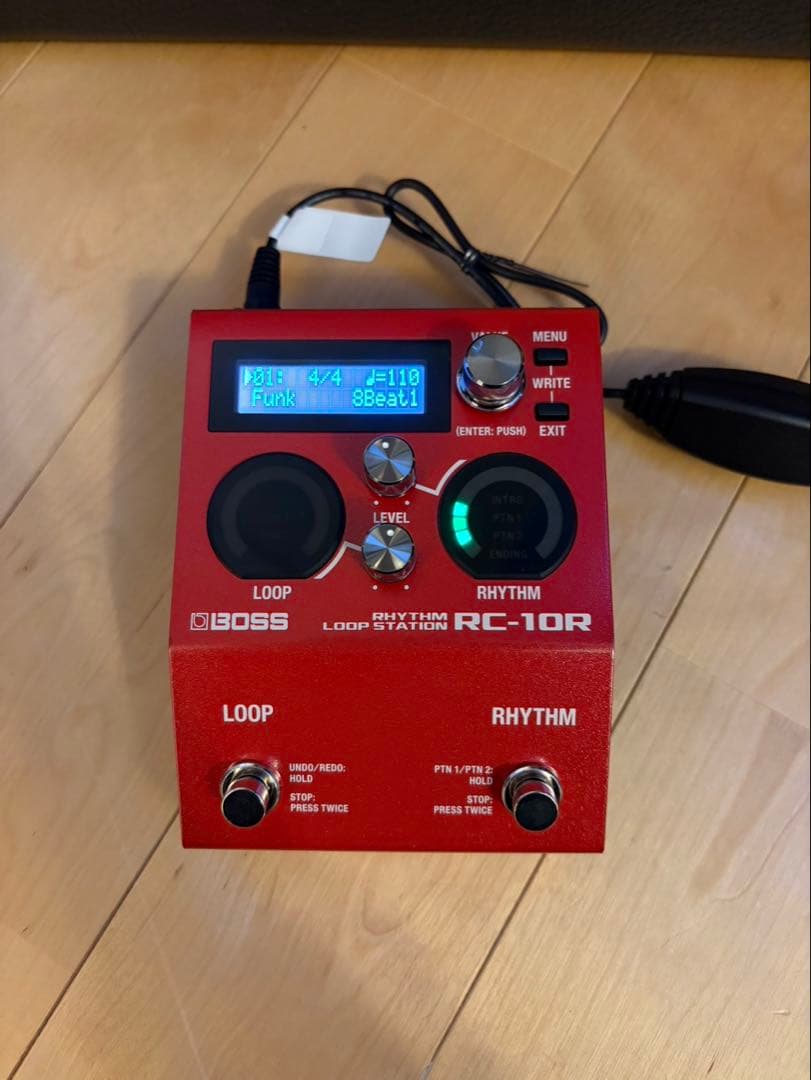 BOSS RC-10R　Rhythm Loop Station 未使用品！