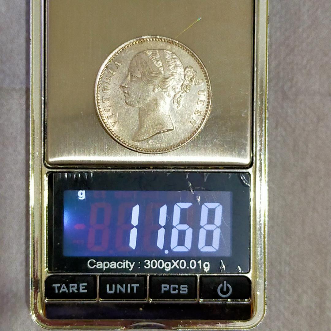 インド　1840年　１ルピー　＠167