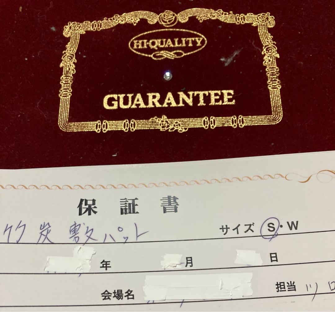 敷きパット　竹炭　除菌消臭激レアシングルサイズ