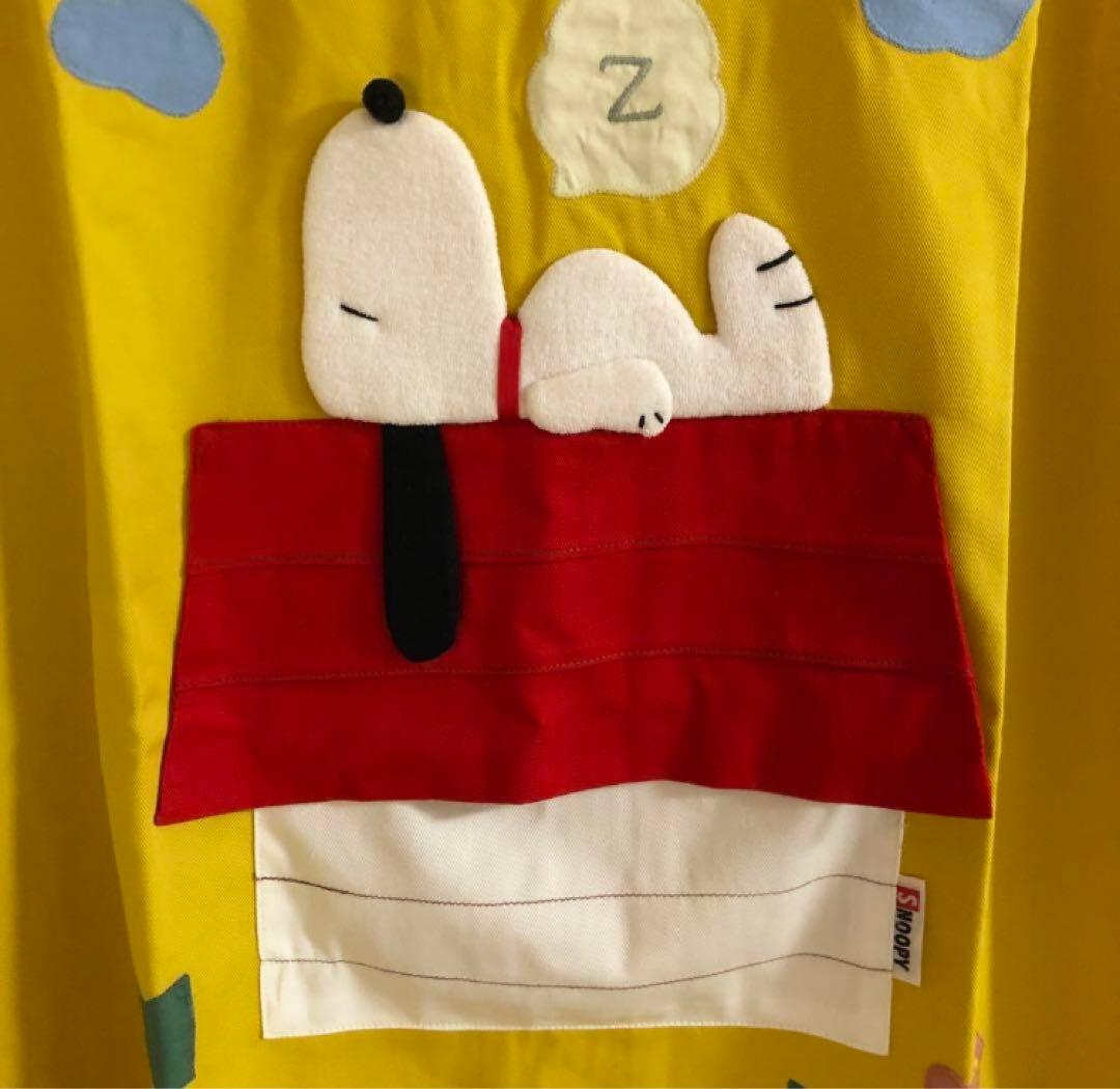 スヌーピー エプロン 保育士