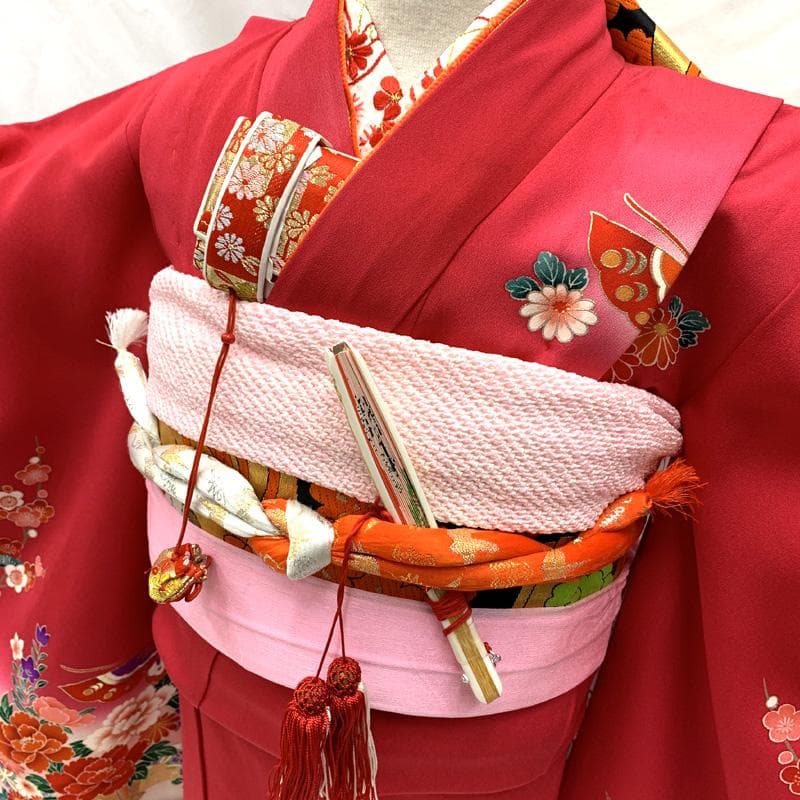 410ag81着物&長襦袢□七五三 七歳 女児 着物&長襦袢